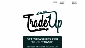 What Tradeup.io website looked like in 2016 (7 years ago)