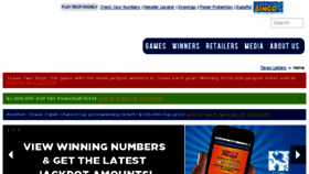 What Txlottery.com website looked like in 2016 (7 years ago)