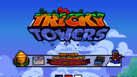 What Trickytowers.com website looked like in 2016 (7 years ago)