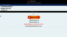 What Tamilrockers.co.in website looked like in 2016 (7 years ago)