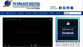 What Tuenlacedigital.com website looked like in 2016 (7 years ago)