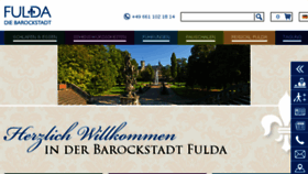 What Tourismus-fulda.de website looked like in 2016 (7 years ago)