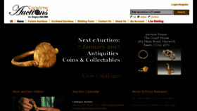 What Timelineauctions.com website looked like in 2016 (7 years ago)