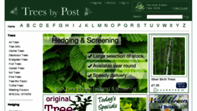 What Treesbypost.com website looked like in 2016 (7 years ago)
