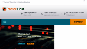 What Trantorhost.com website looked like in 2016 (7 years ago)
