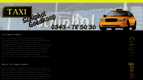 What Taxi-schiphol-goedkoop.nl website looked like in 2016 (7 years ago)