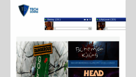 What Techdowns.com.br website looked like in 2016 (7 years ago)