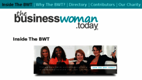 What Thebusinesswoman.today website looked like in 2016 (7 years ago)