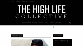 What Thehighlifecollective.com website looked like in 2016 (7 years ago)