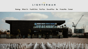 What Thelighterman.co.uk website looked like in 2016 (7 years ago)