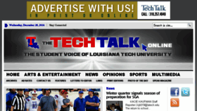 What Thetechtalk.org website looked like in 2016 (7 years ago)