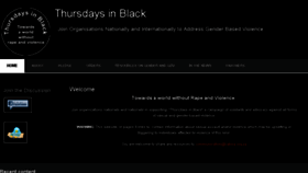 What Thursdaysinblack.co.za website looked like in 2016 (7 years ago)