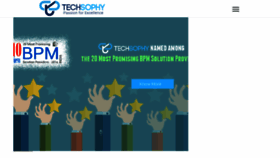 What Techsophy.com website looked like in 2016 (7 years ago)