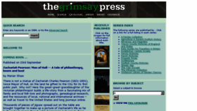 What Thegrimsaypress.co.uk website looked like in 2016 (7 years ago)