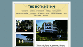What Thehopkinsinn.com website looked like in 2016 (7 years ago)