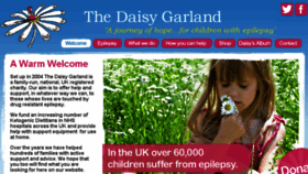 What Thedaisygarland.org.uk website looked like in 2016 (7 years ago)