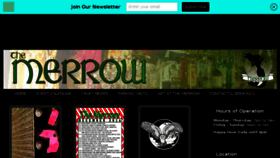 What Themerrow.com website looked like in 2016 (7 years ago)