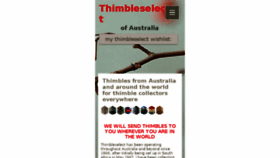 What Thimbleselect.com website looked like in 2016 (7 years ago)