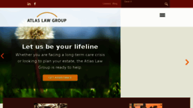 What Theatlaslawgroup.com website looked like in 2016 (7 years ago)