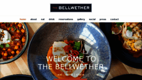 What Thebellwetherla.com website looked like in 2016 (7 years ago)