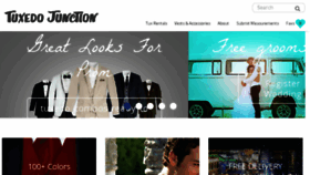 What Tuxedojunction-lv.com website looked like in 2016 (7 years ago)