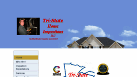 What Tristatehomeinspections.org website looked like in 2016 (7 years ago)