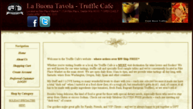 What Trufflecafe.com website looked like in 2016 (7 years ago)