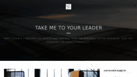 What Takemetoyourleader.com website looked like in 2016 (7 years ago)