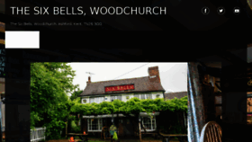 What Thesixbellswoodchurch.co.uk website looked like in 2016 (7 years ago)