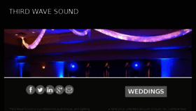 What Thirdwavesound.com website looked like in 2016 (7 years ago)