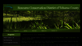What Tehamacountyrcd.org website looked like in 2016 (7 years ago)