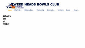 What Thbc.com.au website looked like in 2016 (7 years ago)