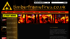 What Timberframefires.co.uk website looked like in 2016 (7 years ago)