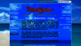 What Traveltrackers.com website looked like in 2016 (7 years ago)