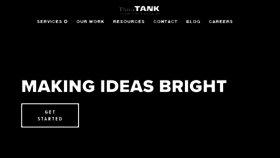 What Thinktankads.com website looked like in 2016 (7 years ago)