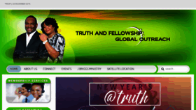 What Truthandfellowship.org website looked like in 2016 (7 years ago)