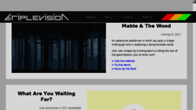 What Triplevisiongames.com website looked like in 2016 (7 years ago)