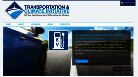 What Transportationandclimate.org website looked like in 2016 (7 years ago)