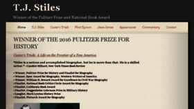 What Tjstiles.net website looked like in 2016 (7 years ago)