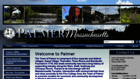 What Townofpalmer.com website looked like in 2016 (7 years ago)
