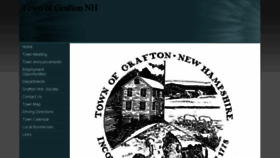 What Townofgraftonnh.com website looked like in 2016 (7 years ago)