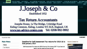 What Tax-advice-centre.com website looked like in 2016 (7 years ago)