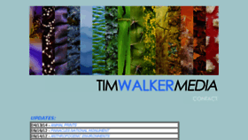 What Timwalkermedia.com website looked like in 2016 (7 years ago)
