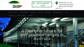What Thornleighgolfcentre.com.au website looked like in 2016 (7 years ago)