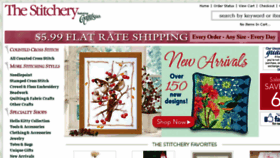 What Thestitchery.com website looked like in 2016 (7 years ago)