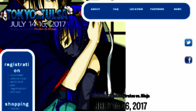 What Tokyointulsa.com website looked like in 2016 (7 years ago)