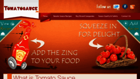 What Tomatosauce.in website looked like in 2016 (7 years ago)