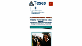 What Tesesmais.com website looked like in 2017 (7 years ago)