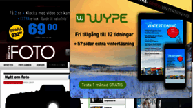 What Tidningenfoto.se website looked like in 2017 (7 years ago)