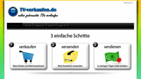 What Tv-verkaufen.de website looked like in 2017 (7 years ago)